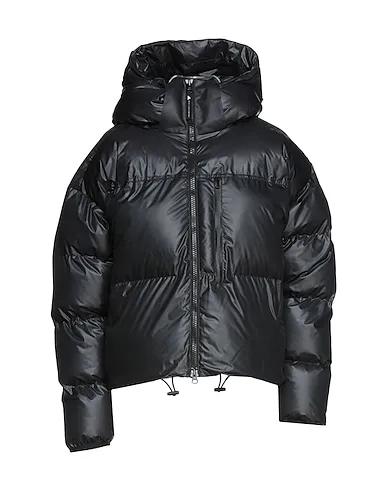 Black Techno fabric Shell  jacket ASMC SH PUFFER
