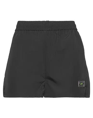 Black Techno fabric Shorts & Bermuda