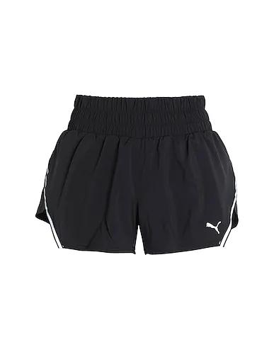 Black Techno fabric Shorts & Bermuda RUN WOVEN 3" SHORT W
