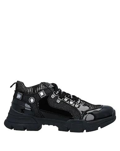 Black Techno fabric Sneakers