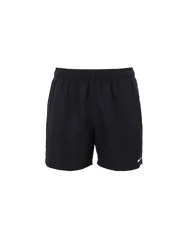 Black Techno fabric Swim shorts 3 VOLLEY SHORT

