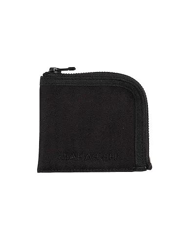 Black Techno fabric Wallet
