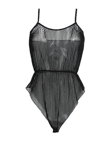 Black Tulle Lingerie bodysuit
