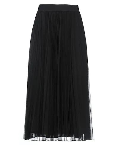 Black Tulle Midi skirt