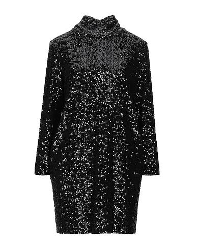 Black Tulle Sequin dress