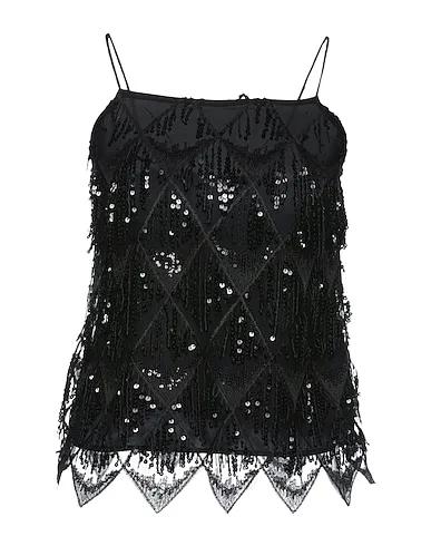 Black Tulle Top