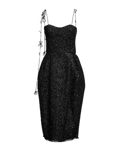 Black Tweed Elegant dress
