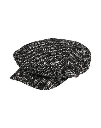 Black Tweed Hat