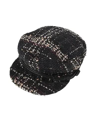 Black Tweed Hat