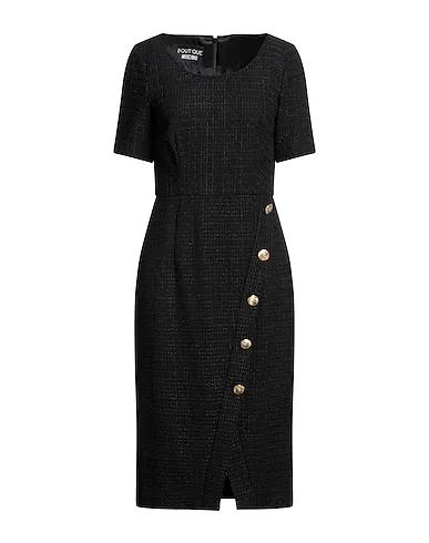 Black Tweed Midi dress