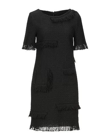 Black Tweed Short dress