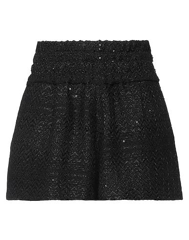 Black Tweed Shorts & Bermuda