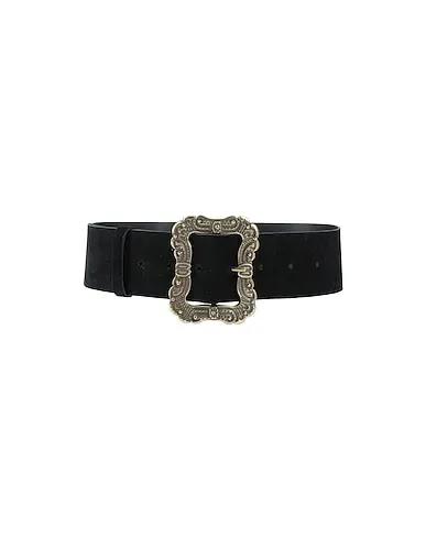 Black Velvet High-waist belt