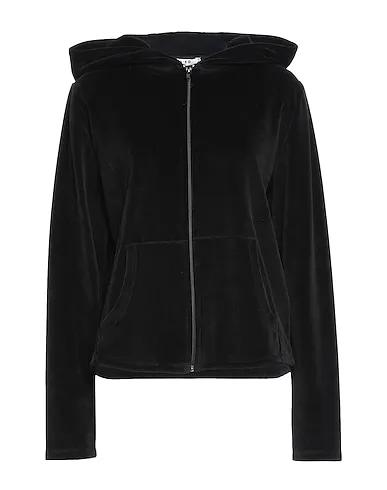 Black Velvet Hooded sweatshirt