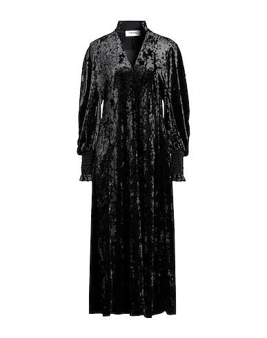 Black Velvet Midi dress