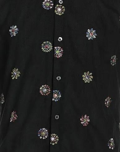Black Velvet Patterned shirt