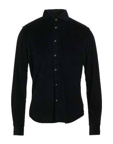 Black Velvet Solid color shirt