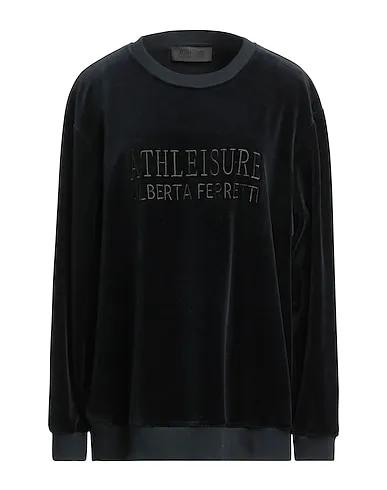 Black Velvet Sweatshirt