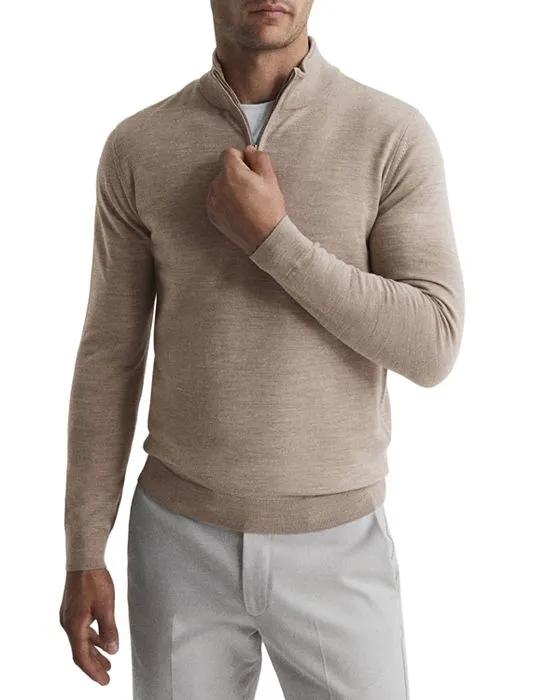 Blackhall Long Sleeved Merino Funnel Neck Sweater  