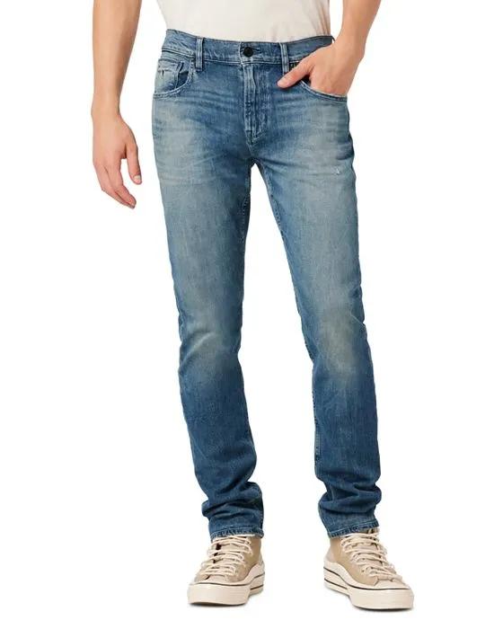 Blake Slim Straight Fit Jeans in Blue Coast