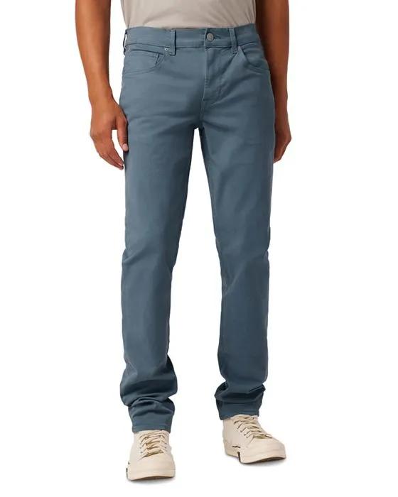 Blake Slim Straight Fit Jeans in Blue Coral