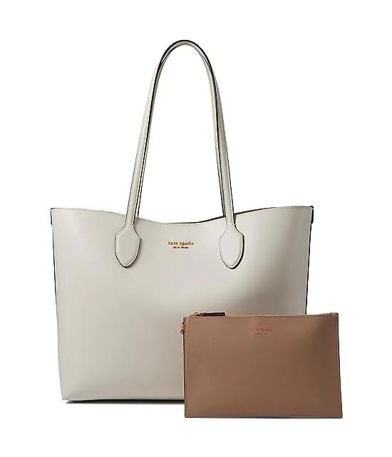 Bleecker Saffiano Leather Large Tote