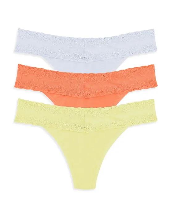 Bliss Perfection Thongs, Set of 3 