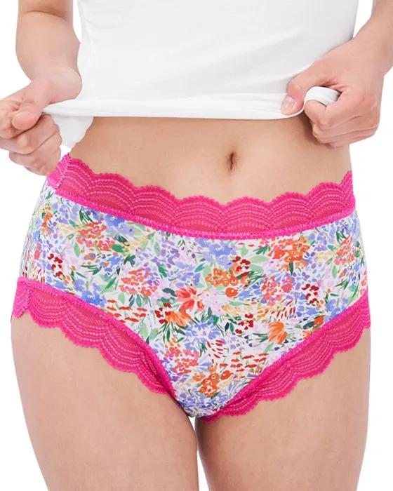 Bloom High Rise Knickers, Set of 4
