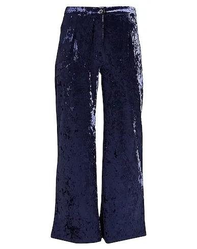 Blue Chenille Casual pants
