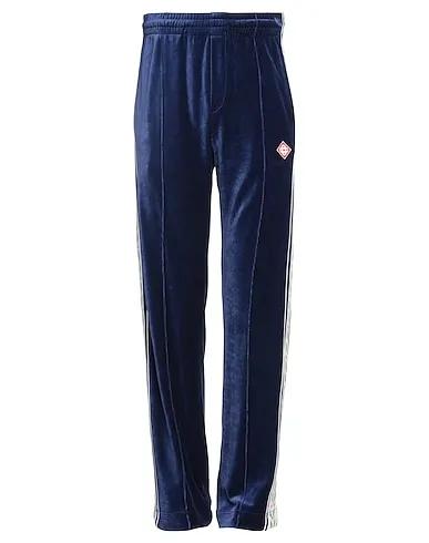 Blue Chenille Casual pants