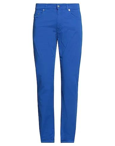 Blue Cotton twill Shorts & Bermuda