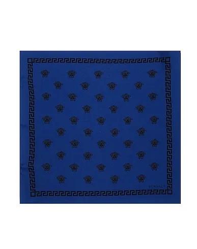 Blue Crêpe Scarves and foulards