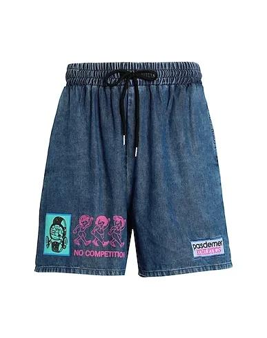 Blue Denim Denim shorts ATHLETICS SHORTS
