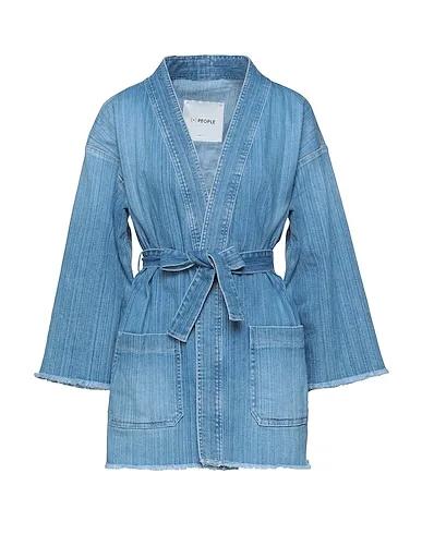 Blue Denim Full-length jacket
