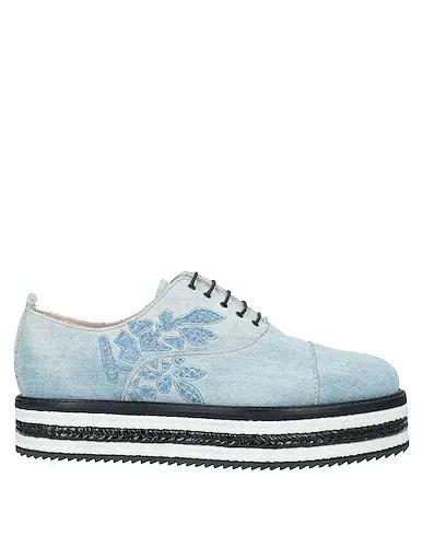 Blue Denim Laced shoes