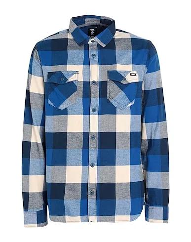 Blue Flannel Checked shirt MN BOX FLANNEL
