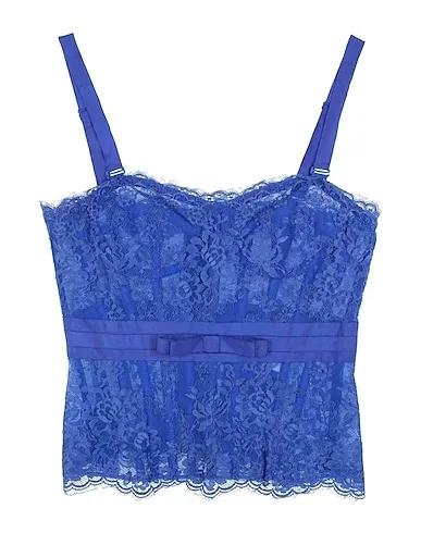 Blue Grosgrain Bustiers, corsets & Suspenders