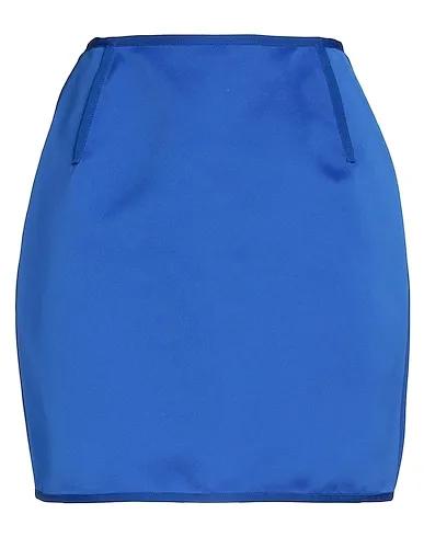 Blue Grosgrain Mini skirt