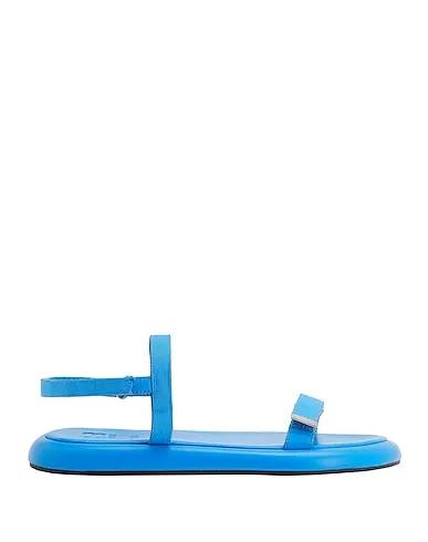 Blue Grosgrain Sandals LEATHER ADVENTURE SANDALS
