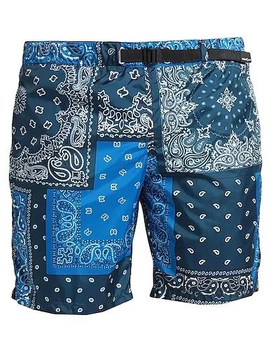 Blue Grosgrain Swim shorts
