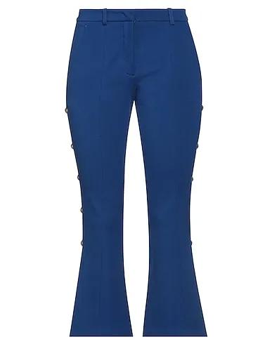 Blue Jersey Cropped pants & culottes