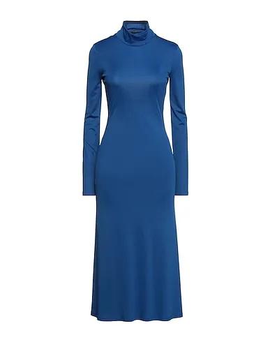 Blue Jersey Elegant dress