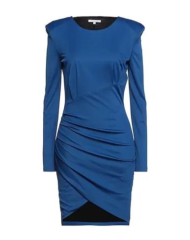 Blue Jersey Elegant dress