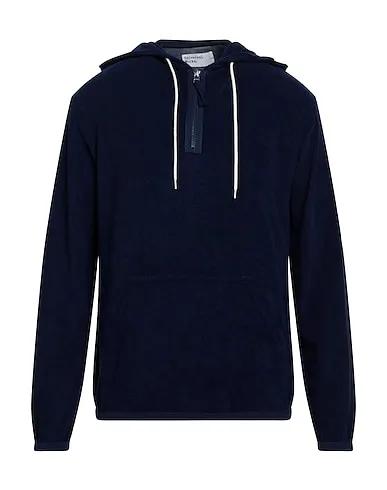Blue Jersey Hooded sweatshirt