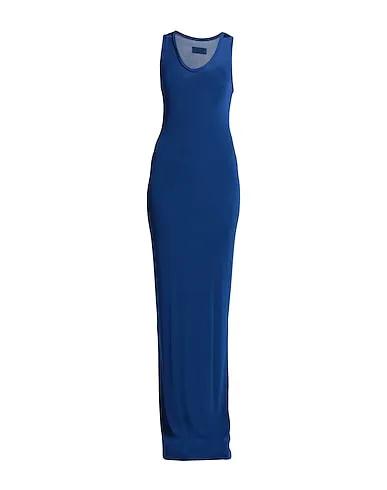 Blue Jersey Long dress
