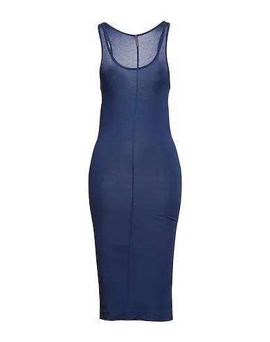 Blue Jersey Midi dress