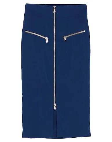 Blue Jersey Midi skirt