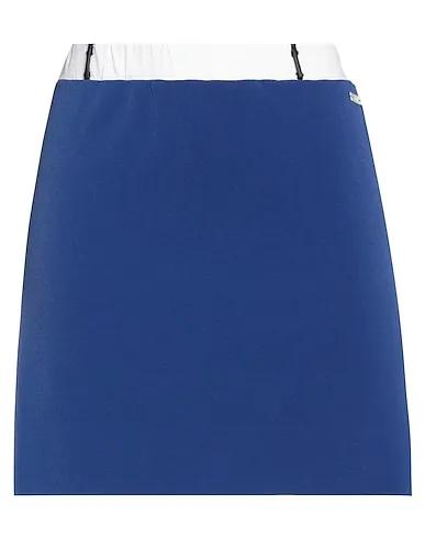Blue Jersey Mini skirt