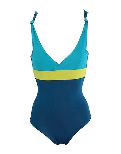Blue Jersey One-piece swimsuits Sunset
