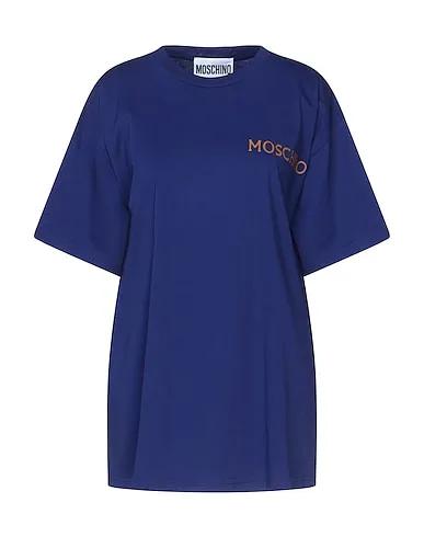 Blue Jersey Oversize-T-Shirt